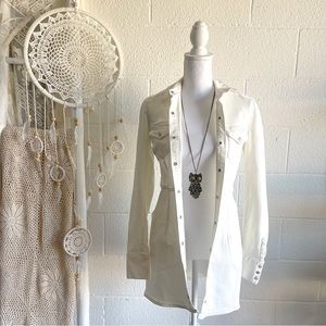 NWOT Free People Dynamite Dress White
